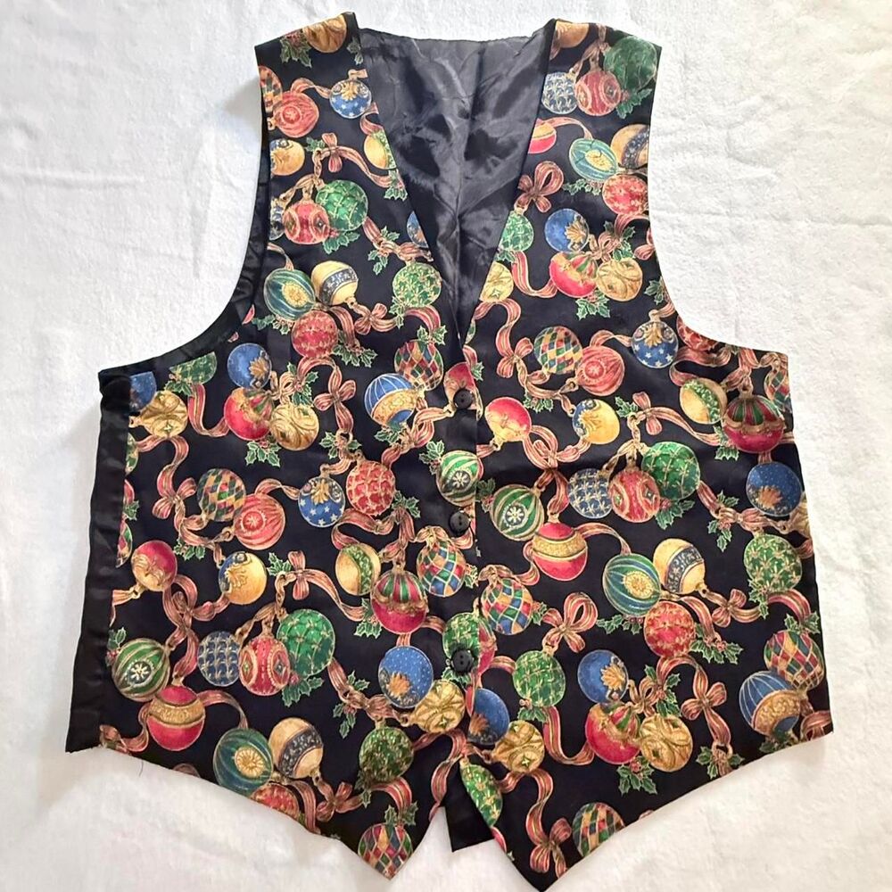 Vintage Handmade Christmas Vest